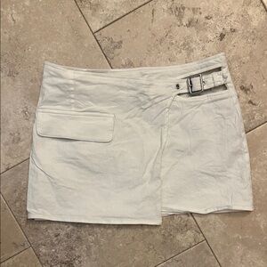 White Fox Boutique White Mini Skirt